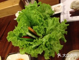韩式烧烤的生菜是什么品种图片(韩式烧烤配菜)