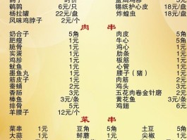 广东烧烤品种大全菜单(广东烧烤品种大全菜单图片)