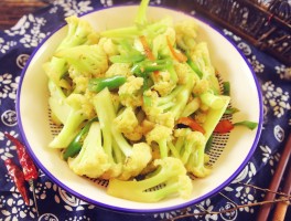 干煸花菜(干煸花菜图片)