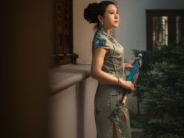 室内旗袍人像婚纱摄影(旗袍摄影造型)