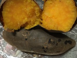 烤箱烤地瓜(烤箱烤地瓜干温度和时间)