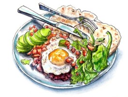 各地的美食图画(各地方美食图片大全高清图片)