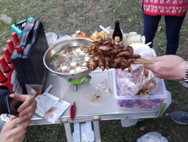 户外露营吃什么烤串好(户外露营吃什么烤串好一点)