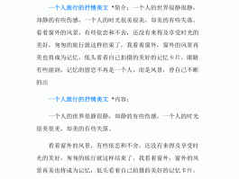 一个人的旅行的策划主题(一个人的旅行的策划主题有哪些)