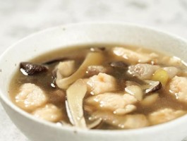 肉片汤的做法(平菇肉片汤的做法)