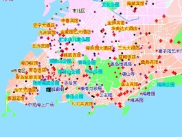 青岛旅游地图(青岛旅游景点地图)
