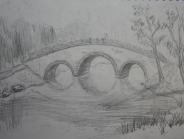 世界万物美景素描图(世界万物美景素描图片)