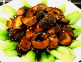 香菇菜心(香菇菜心家常做法)