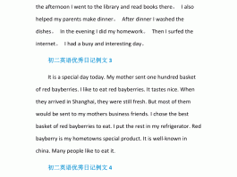 用英语旅游日记(英语旅游日记作文)