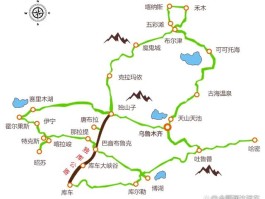 新疆自驾游最佳路线图(沈阳新疆自驾游最佳路线图)