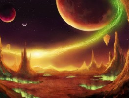 魔兽世界外域看天空美景(头发剪短了发量会不会变多)