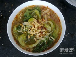 酸辣粉丝汤(酸辣粉丝汤的家常做法)