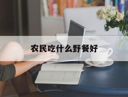 农民吃什么野餐好(农民吃什么野餐好呢)