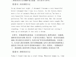 用英语写的旅游日记(用英语写旅游日记40字)