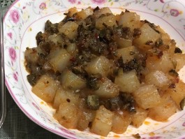 焖子的做法(蒸鸡蛋辣椒焖子的做法)