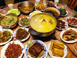 中国各地的春节美食分布(中国各地的春节美食分布图)