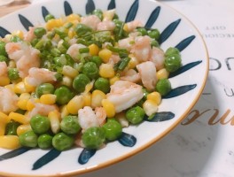 青豆虾仁(青豆虾仁的家常做法)
