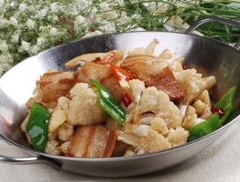 干锅菜花的做法大全(干锅菜花的做法大全窍门)