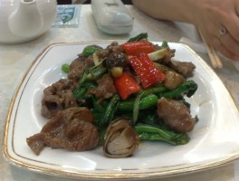 菜心炒牛肉(菜心炒牛肉饭图片)