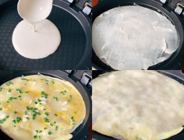鸡蛋饼的做法大全图解(鸡蛋饼的做法大全最好吃的饼)