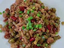 肉末酸豇豆的做法(肉末酸豇豆的做法大全家常)