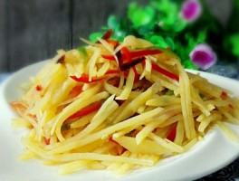 醋溜土豆丝的做法(醋溜土豆丝的做法 家常步骤)