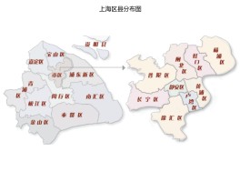 上海市地图区域划分(上海市地图区域划分板块图)