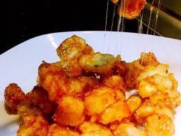 拔丝奶豆腐(拔丝奶豆腐的做法)