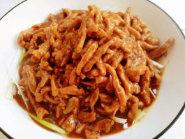 京酱肉丝家常做法(京酱肉丝家常做法视频)