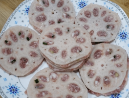 藕夹肉的做法家常做法(藕夹肉的做法家常做法视频)