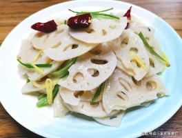 凉拌莲藕(凉拌莲藕焯水几分钟最好)